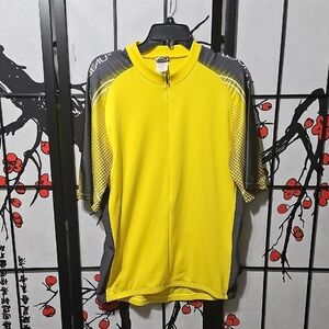 Louis Garneau Men's Yellow Cycling Shirt XL